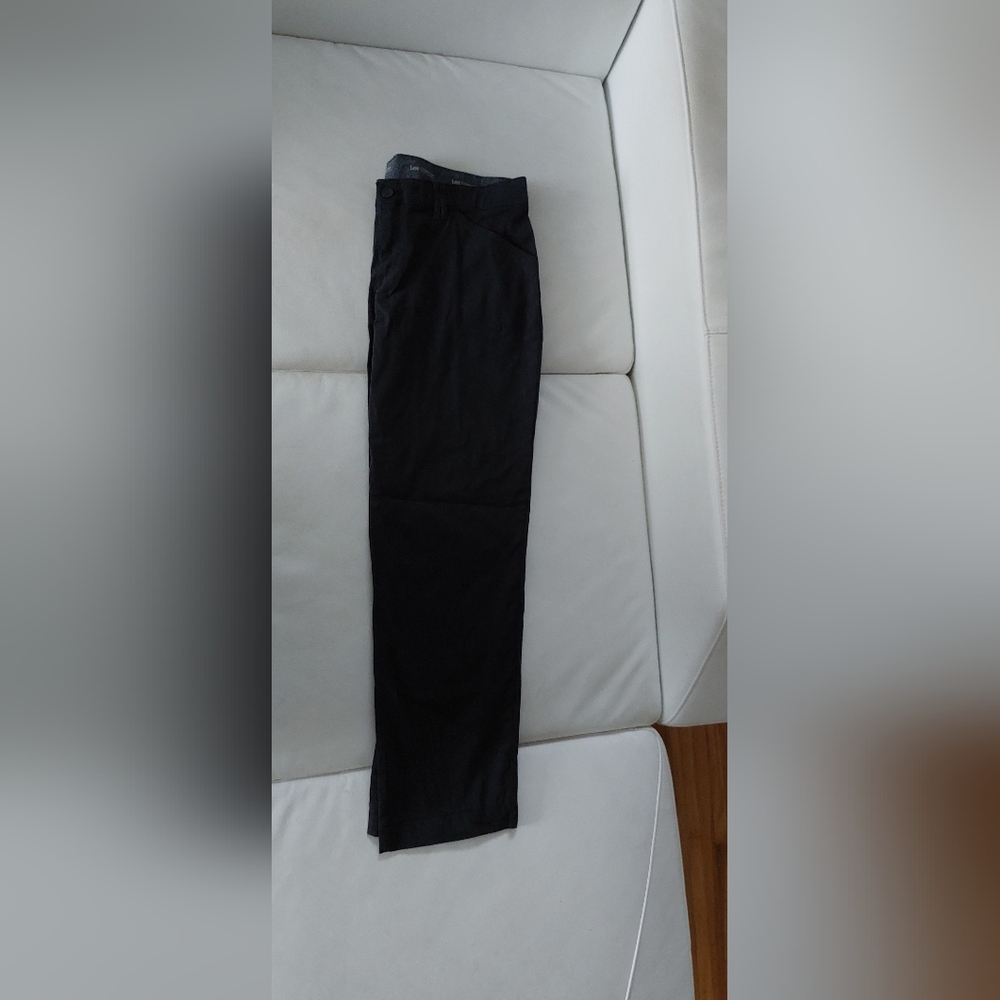 Lee WOMENS Black CHINO Pants SIZE: 16.